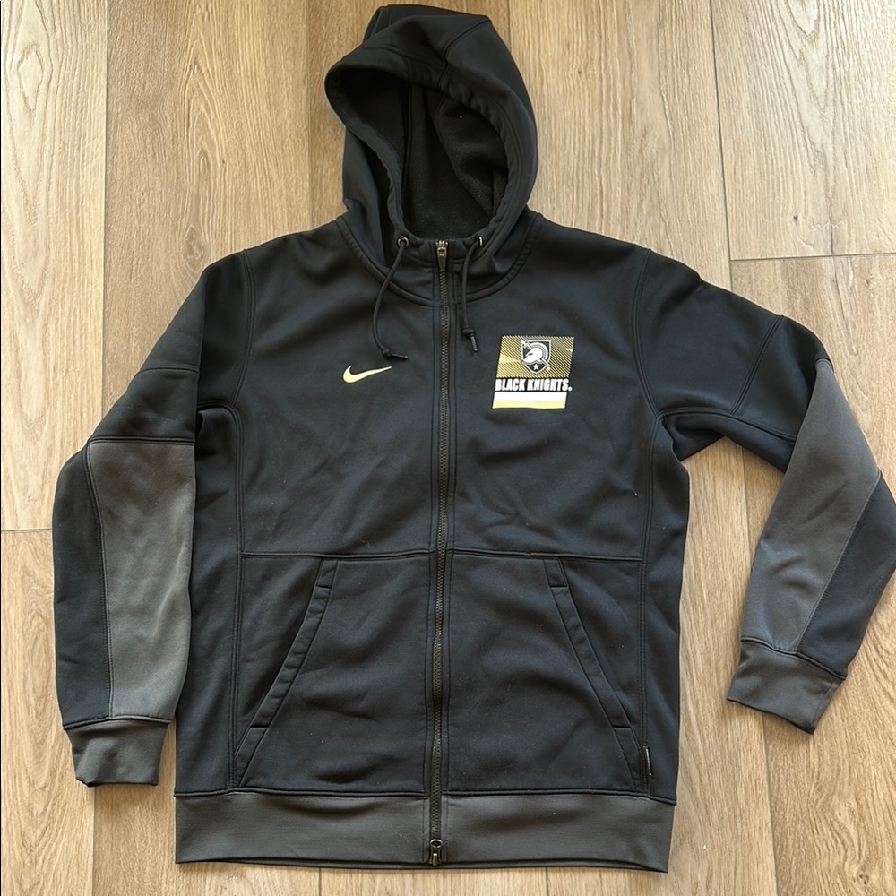 Nike Dri-fit Army Black Knight Zip Up Sweatshirt